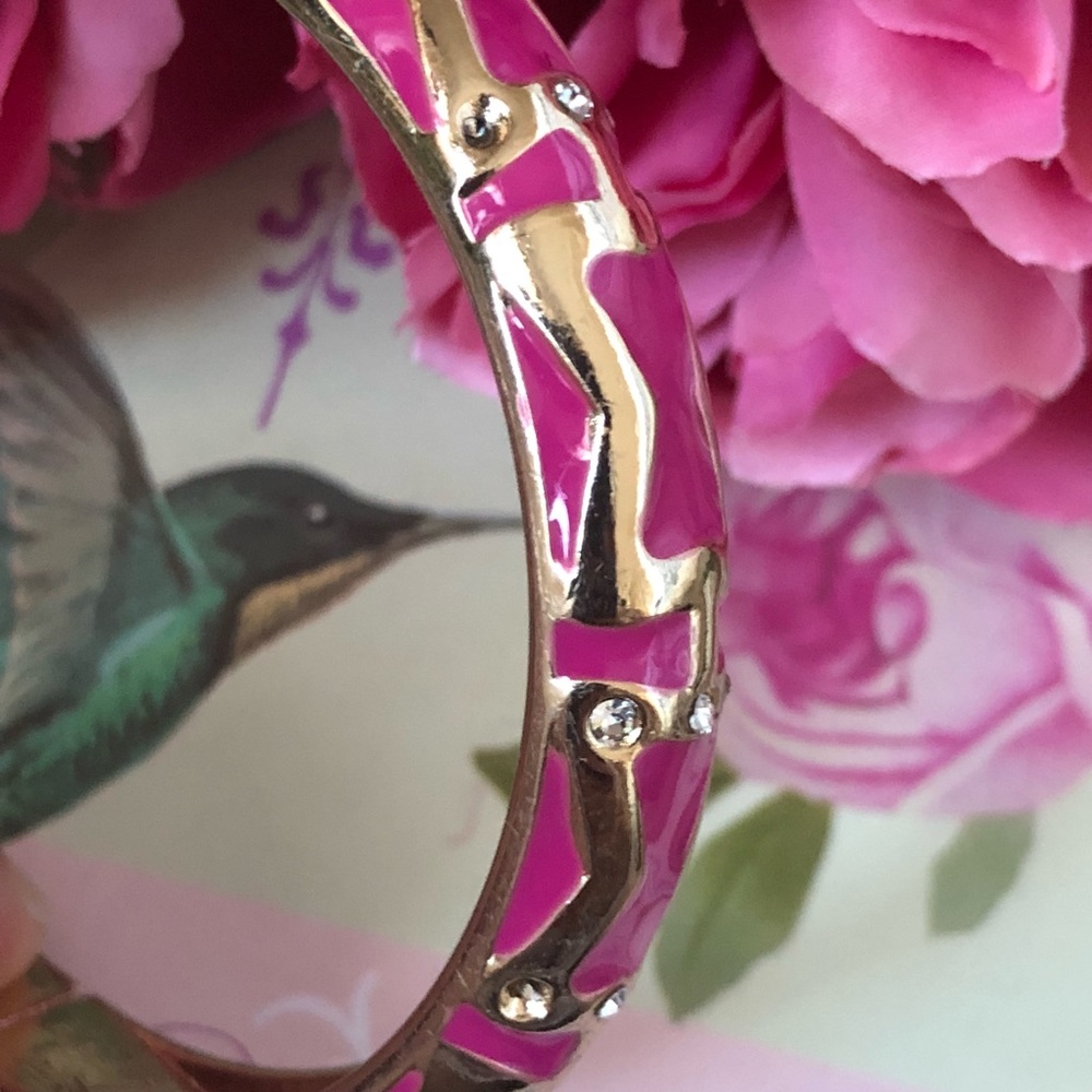 Sequin Brand Hinge Enamel Bangle - image 7